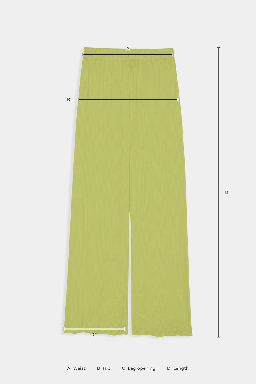 Size Guide – Eve Green Pants