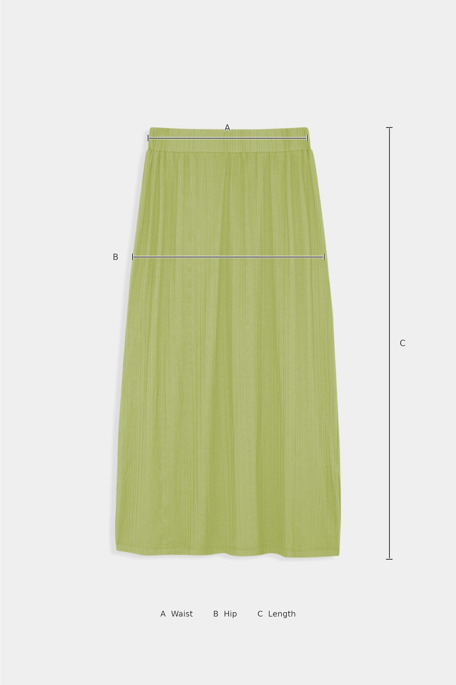 Size Guide – Eve Green Skirt