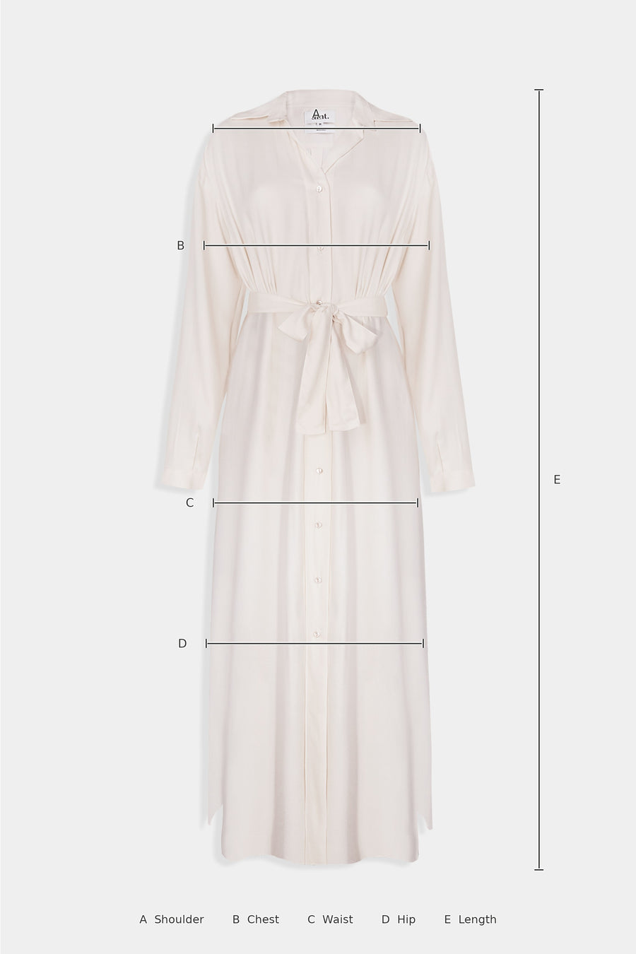 Size Guide – Sasanqua Cream Dress