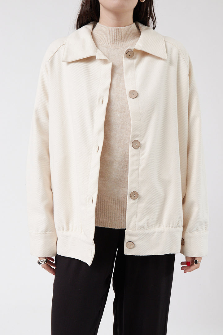 Drupa Jacket Cream