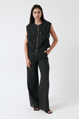 Kim Vest in denim by amt. studio — image 3