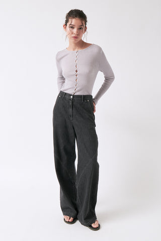 Kim Pants in denim by amt. studio — image 6