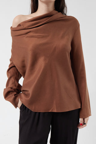 Gaia Camel Blouse