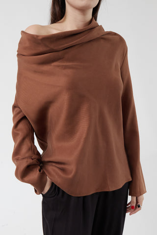 Gaia Camel Blouse