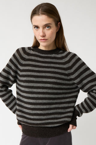 Crystal Stripes Jersey in alpaca by amt. studio — image 3