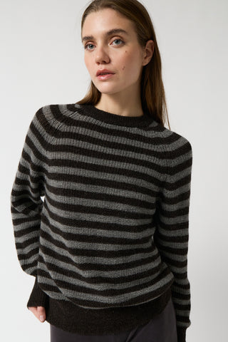 Crystal Stripes Jersey in alpaca by amt. studio — image 5