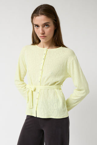 Lemonade Cardigan in organic cotton by amt. studio — image 3