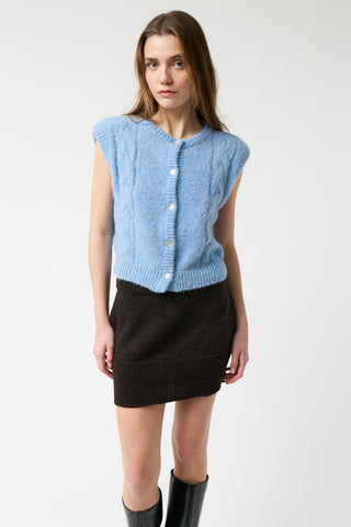 Praline Vest in alpaca by amt. studio — image 6
