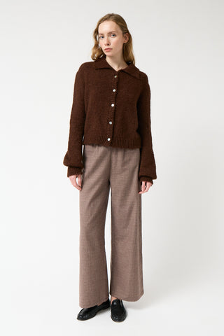Praline Cardigan in alpaca by amt. studio — image 9