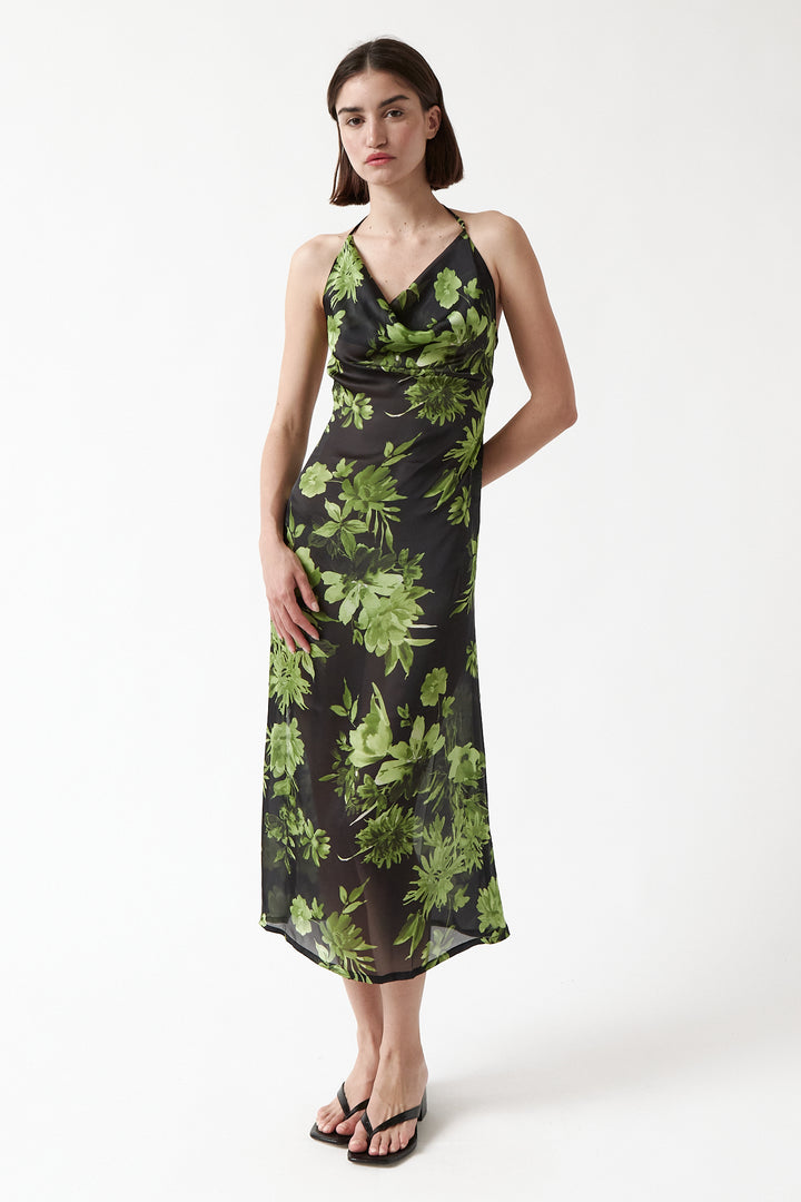 Lychee Backless Dress
