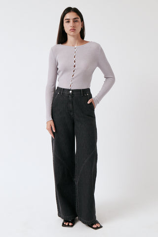 Kim Pants in denim by amt. studio — image 4