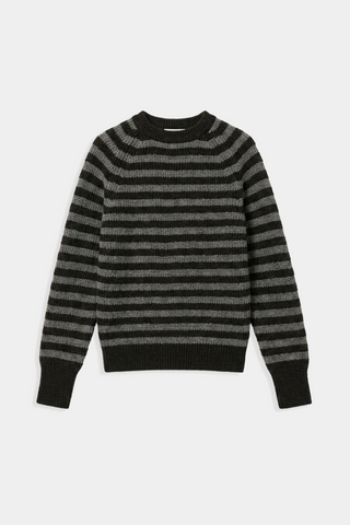 Crystal Stripes Jersey in alpaca by amt. studio
