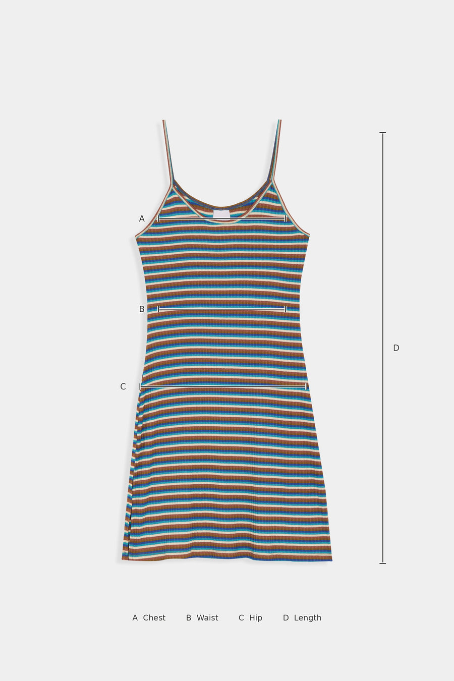 Size Guide – Helado Slip Dress