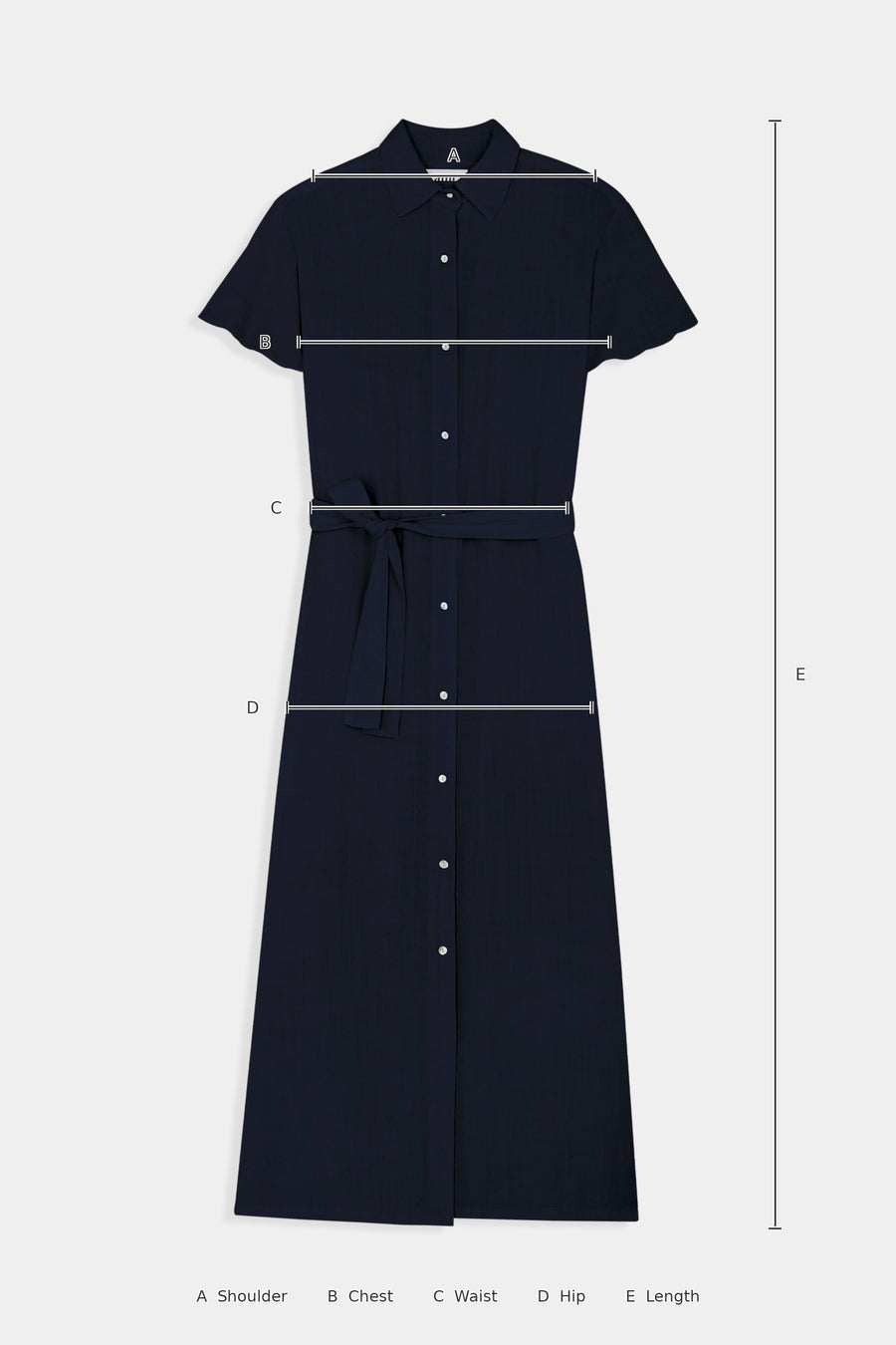 Size Guide – Nabiu Shirt Dress