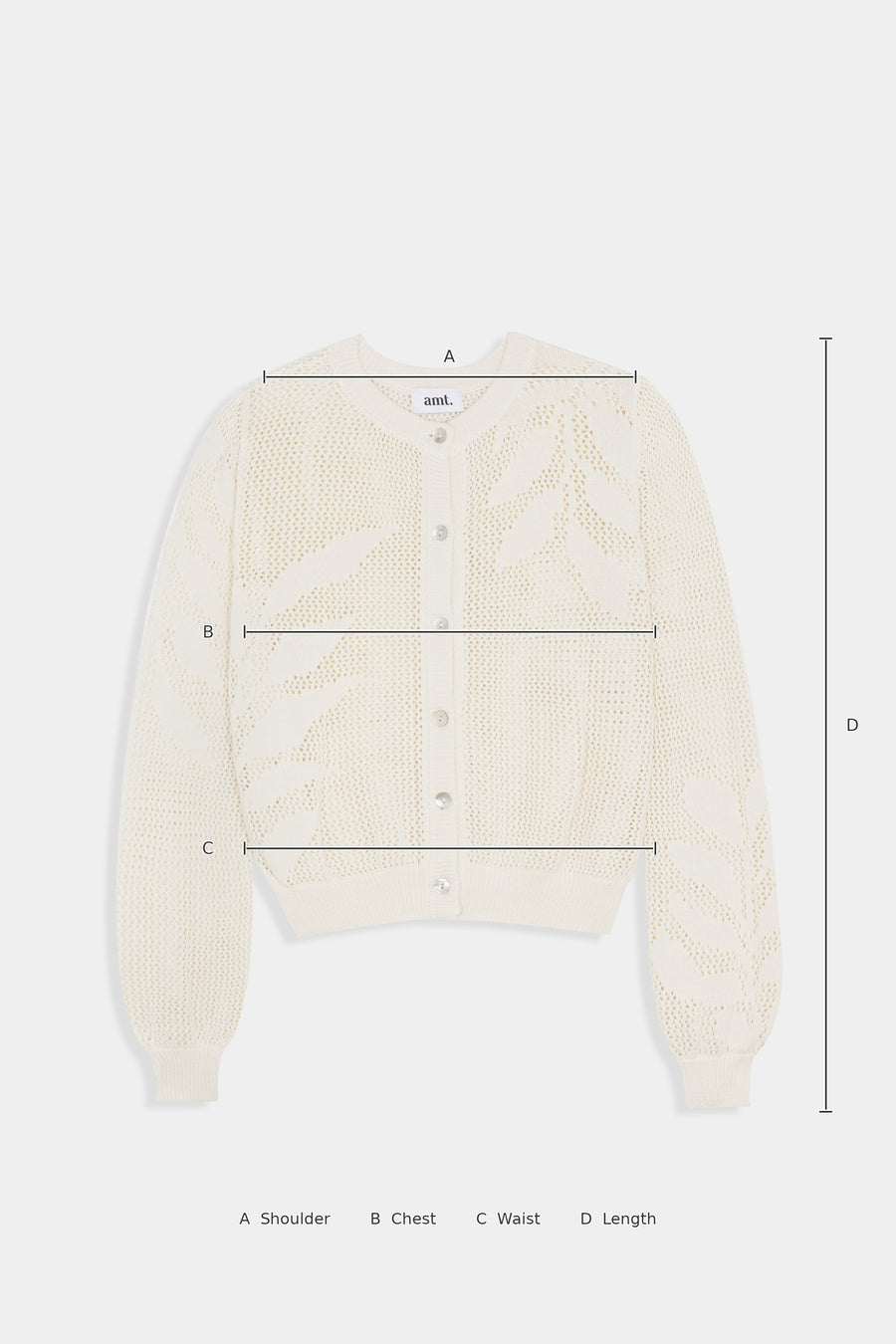 Size Guide – Sand Cardigan