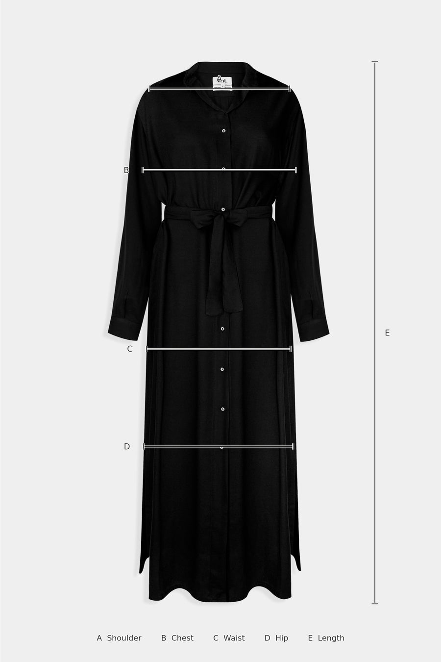 Size Guide – Sasanqua Black Dress
